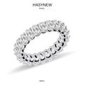 Luxury Moissanite Eternity Band HR054