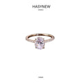 Luxury & Unique Moissanite Ring, 5ct Oval Cut. HR049